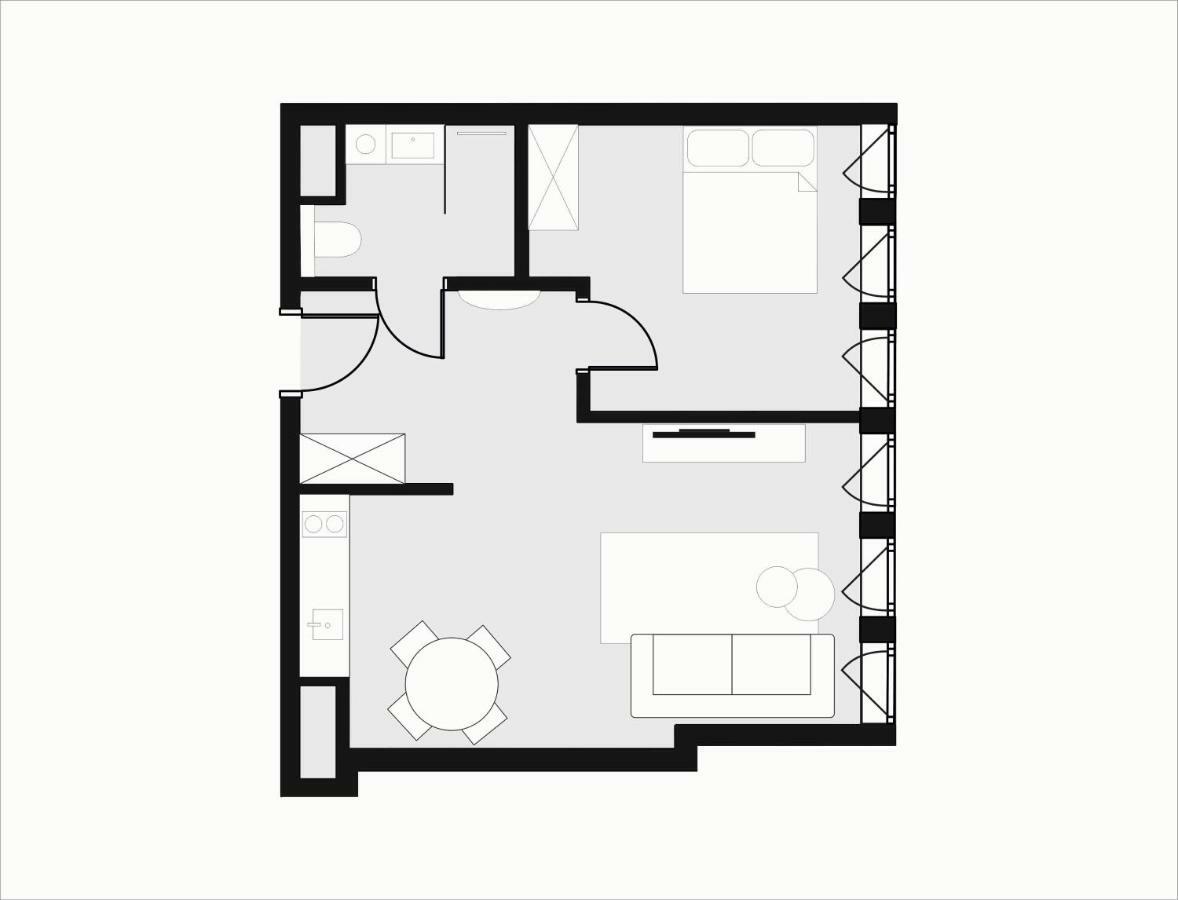 Space Apartments Stettin Exterior foto